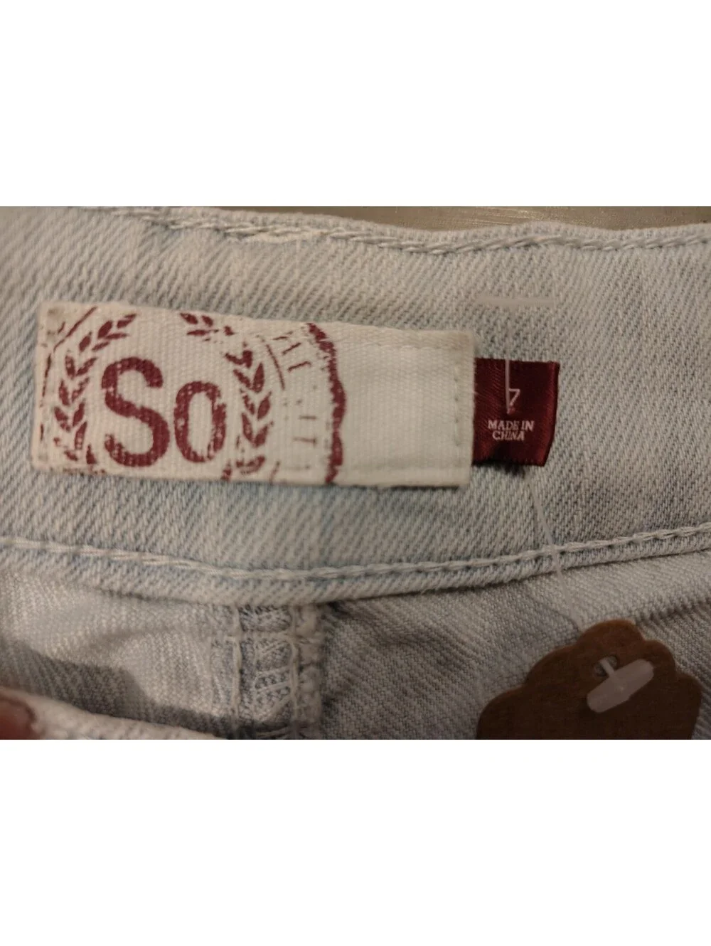 SO Women's Denim Shorts size 7